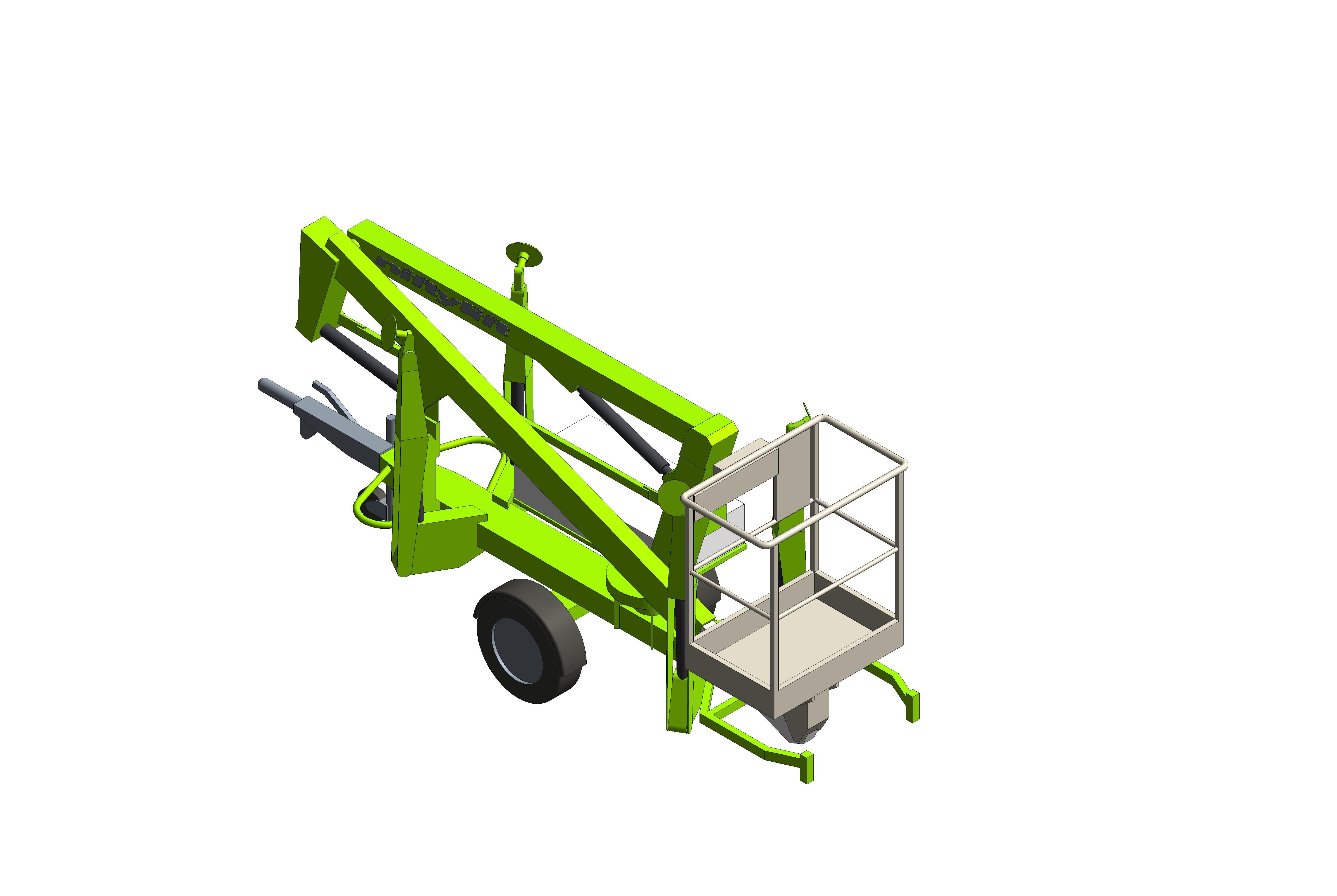 Product: Nifty 120T | 12.2m Trailer Mount