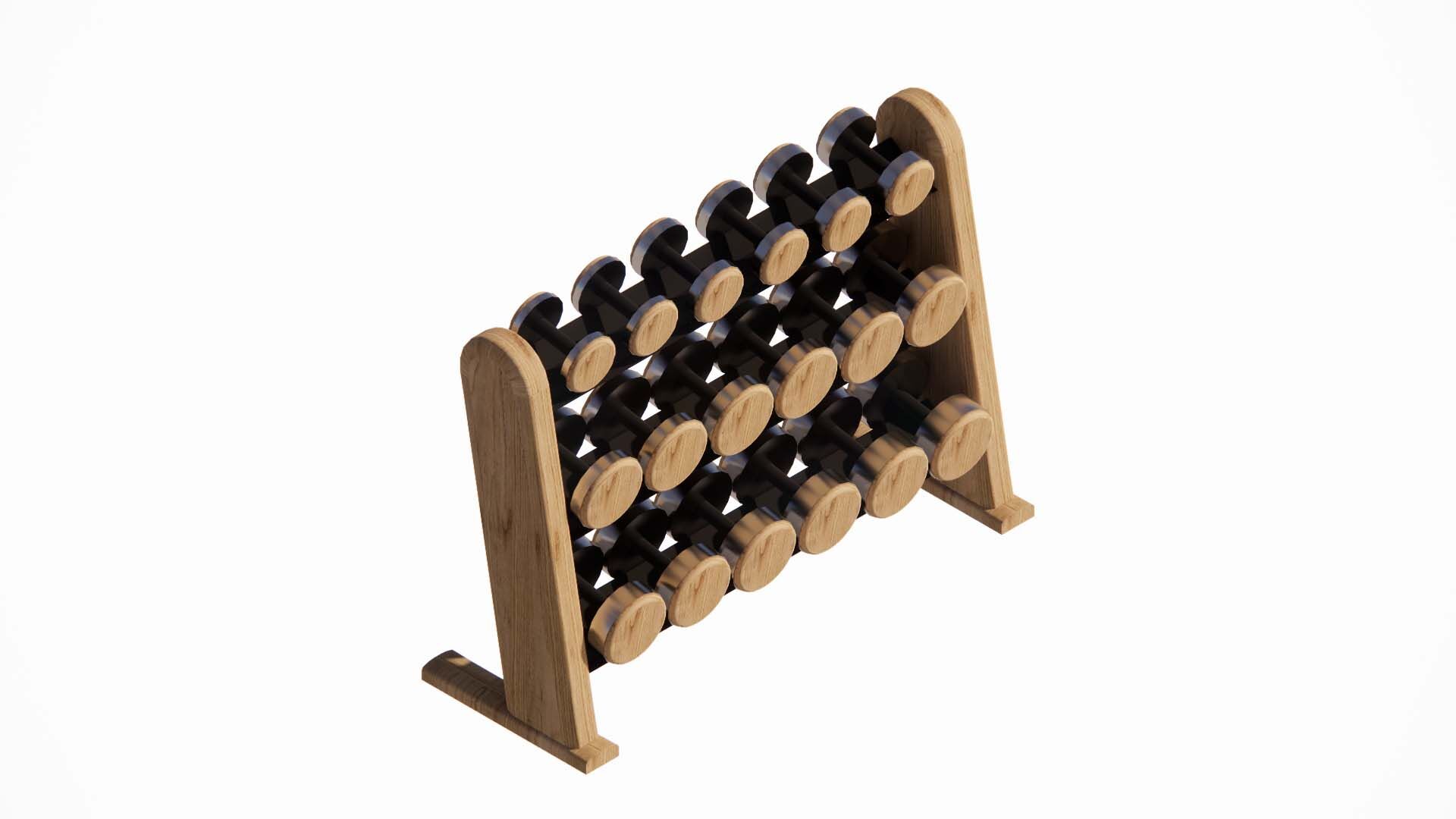 Image of NOHRD DumbBells - Weight Rack