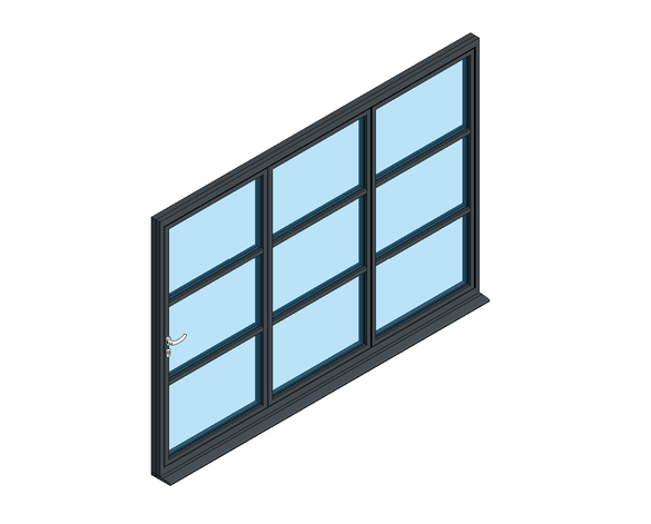 Product: OB36+ External Soho Bifold Door