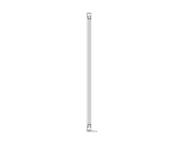 Product: OB-49 Aluminium Bi-fold Door (2+1)