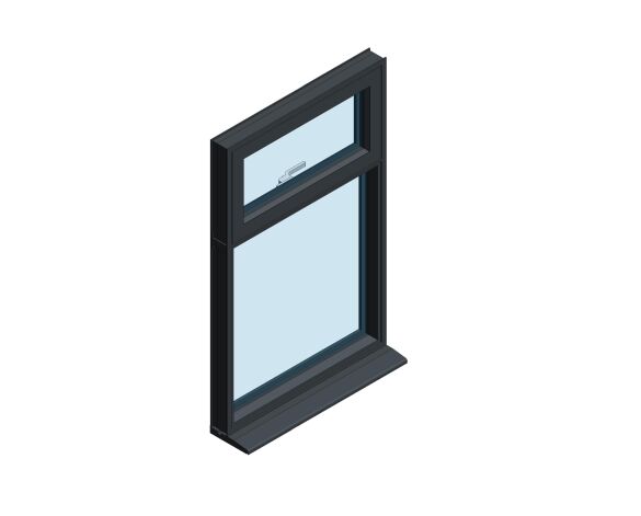 Product: OW-70 Aluminium Window – Fixed / Side Hung
