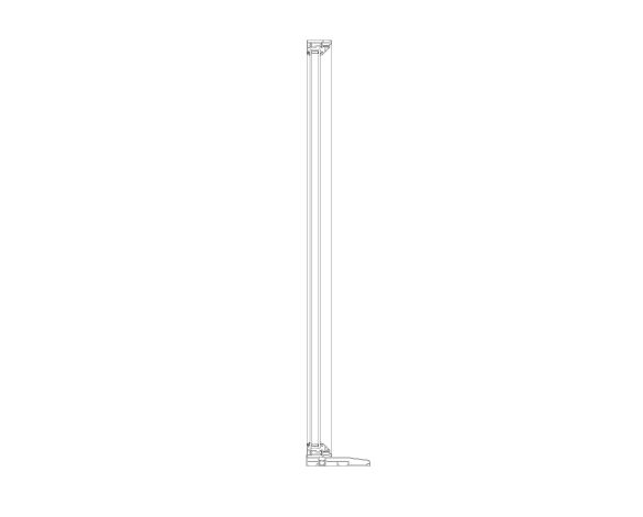 Product: OW-70 Aluminium Window – Fixed / Side Hung