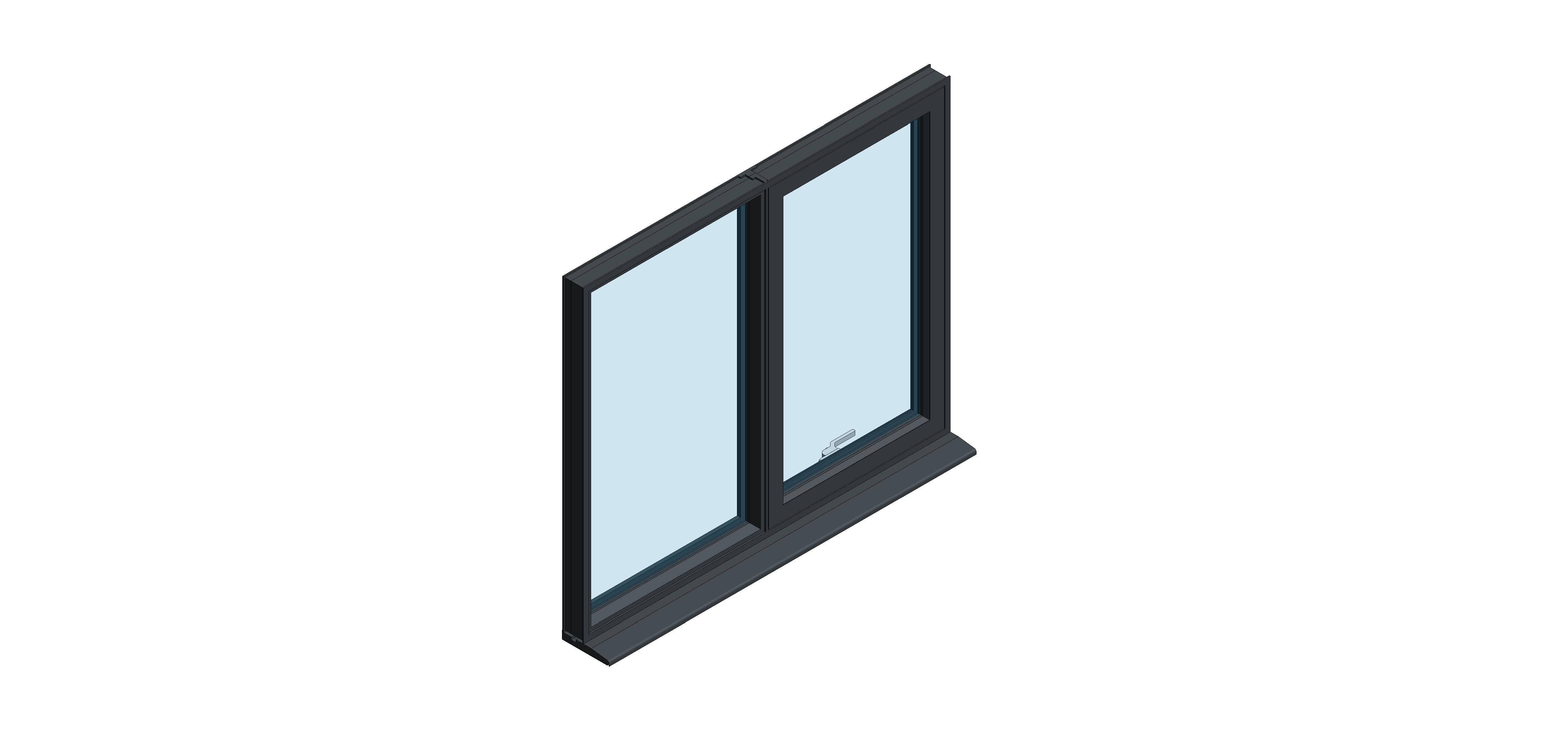Product: OW-80 Aluminium Window