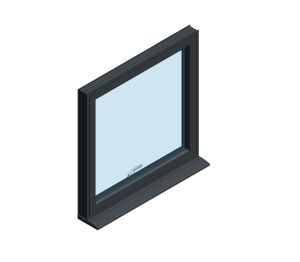 Product: OW-80 Aluminium Window - Top Hung