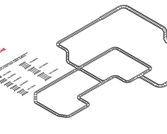 Product: L5 Cable Ladder Medium Duty - 125mm Sidewall