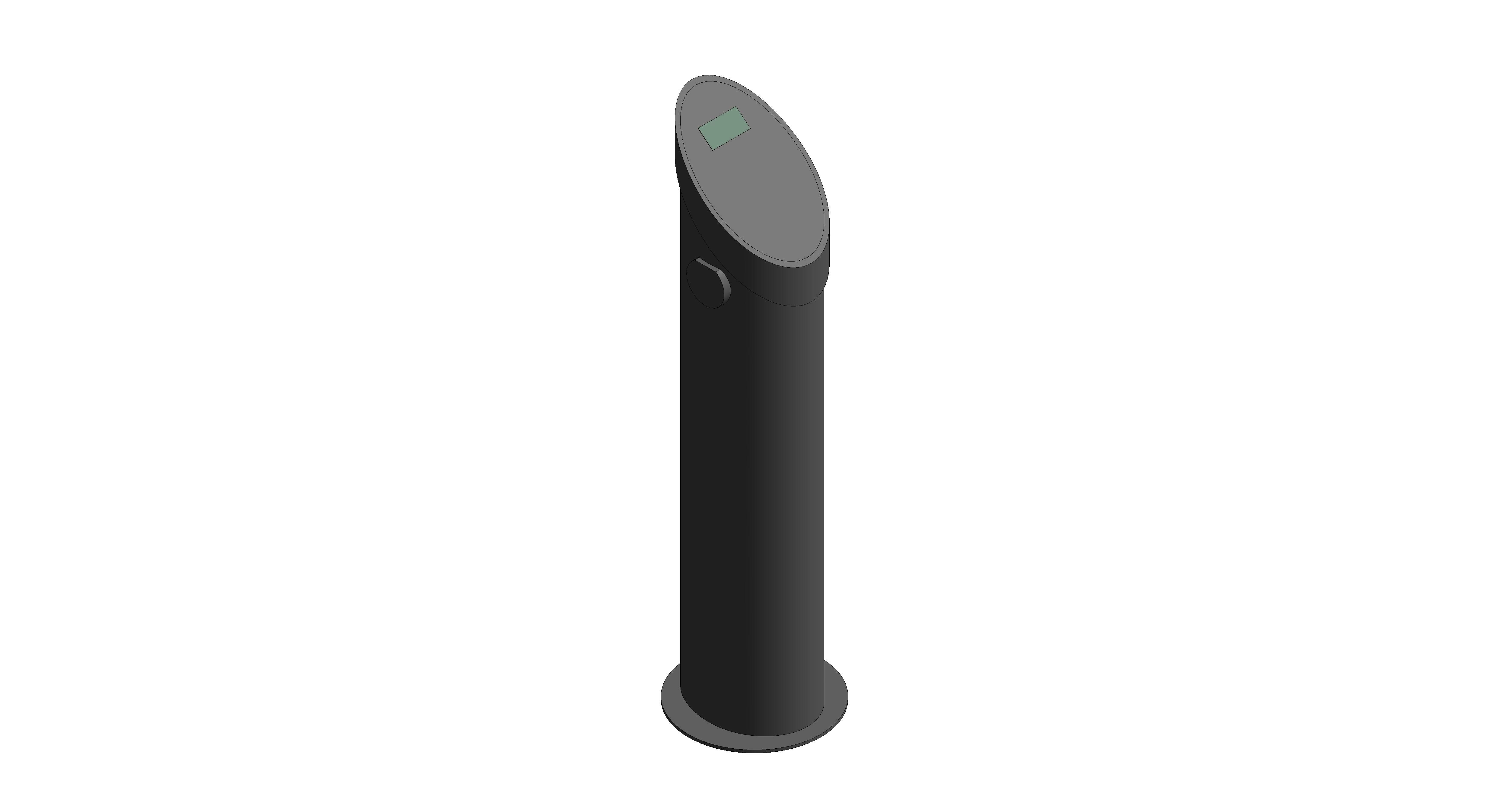 3D image of Pod Point Twin from  bimstore