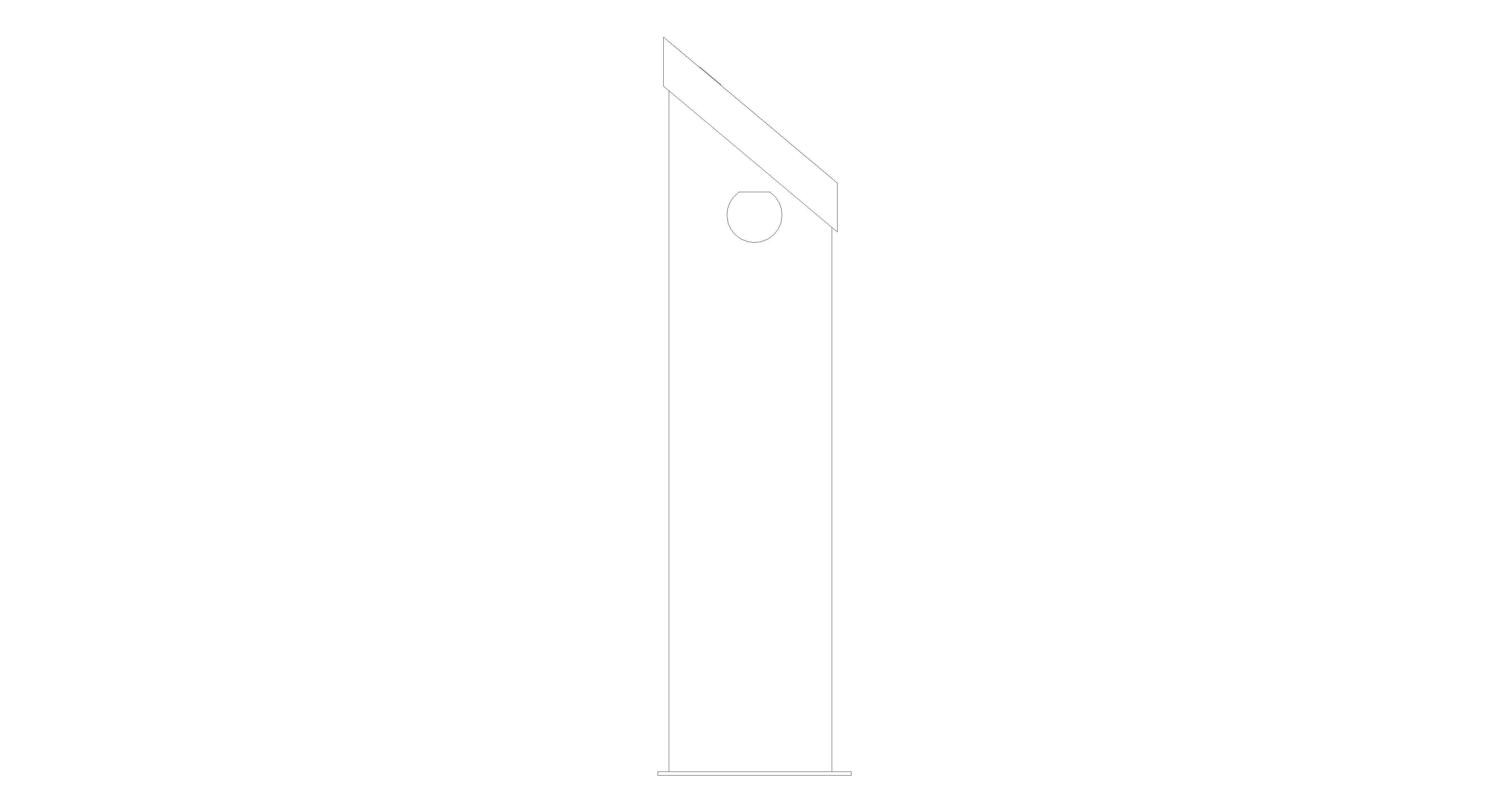 Side image of Pod Point Twin from  bimstore