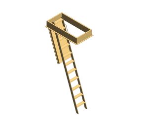 Product: Designo Wooden Loft Ladder