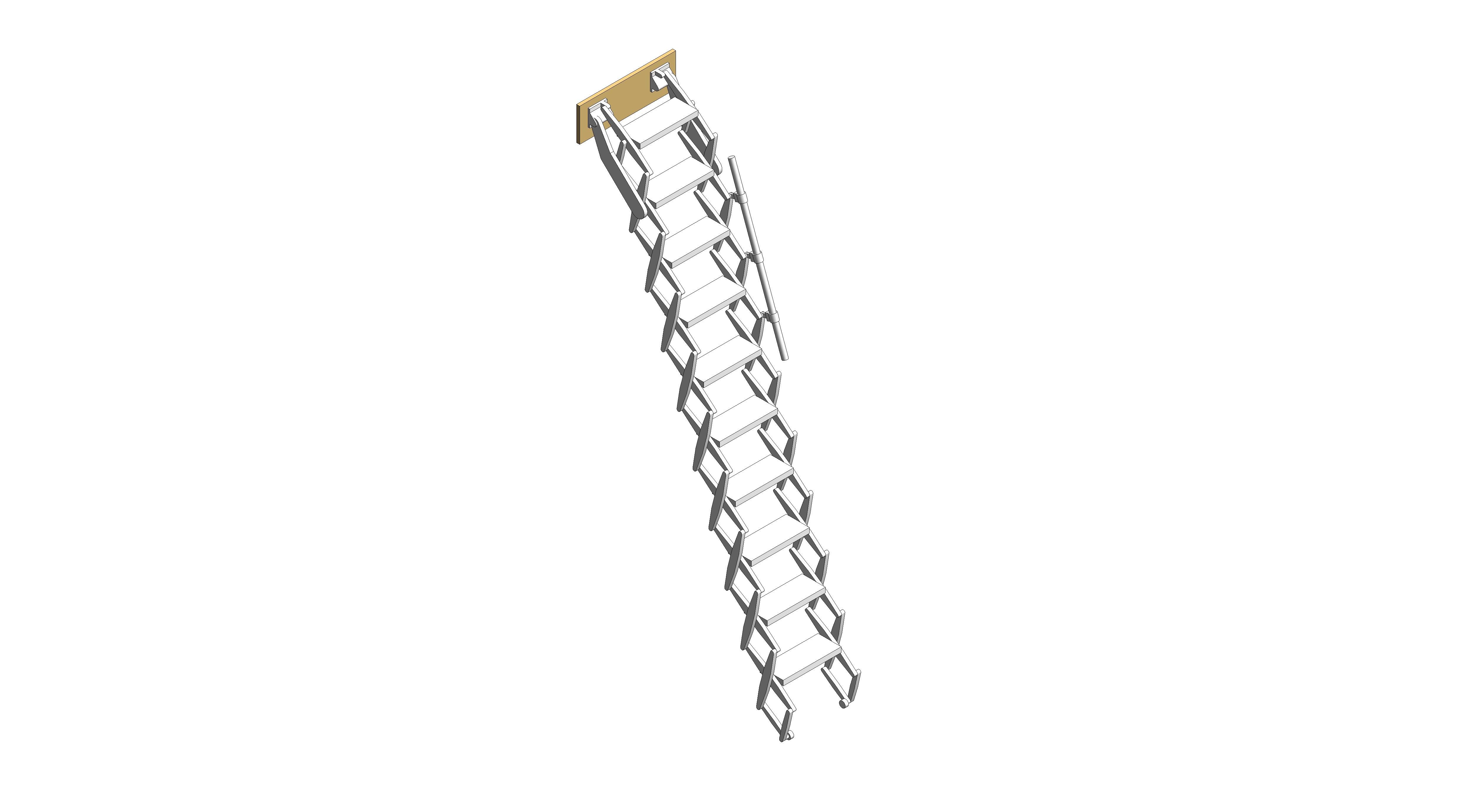Product: Elite Retractable Loft Ladder