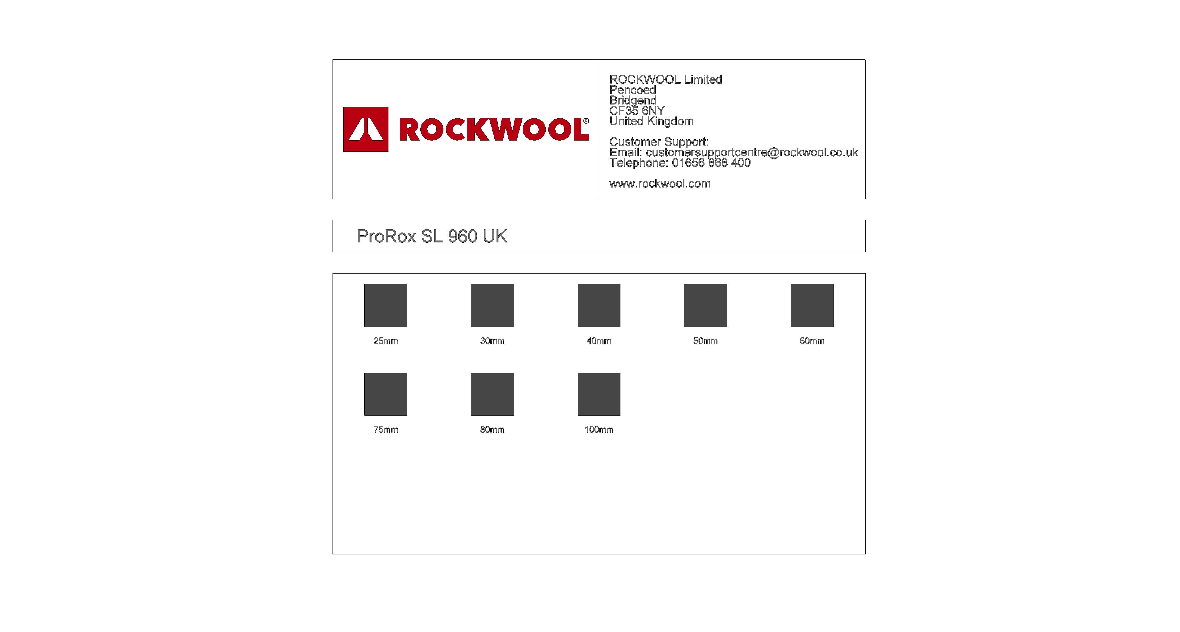 Product: ProRox SL960 Acoustic Slab