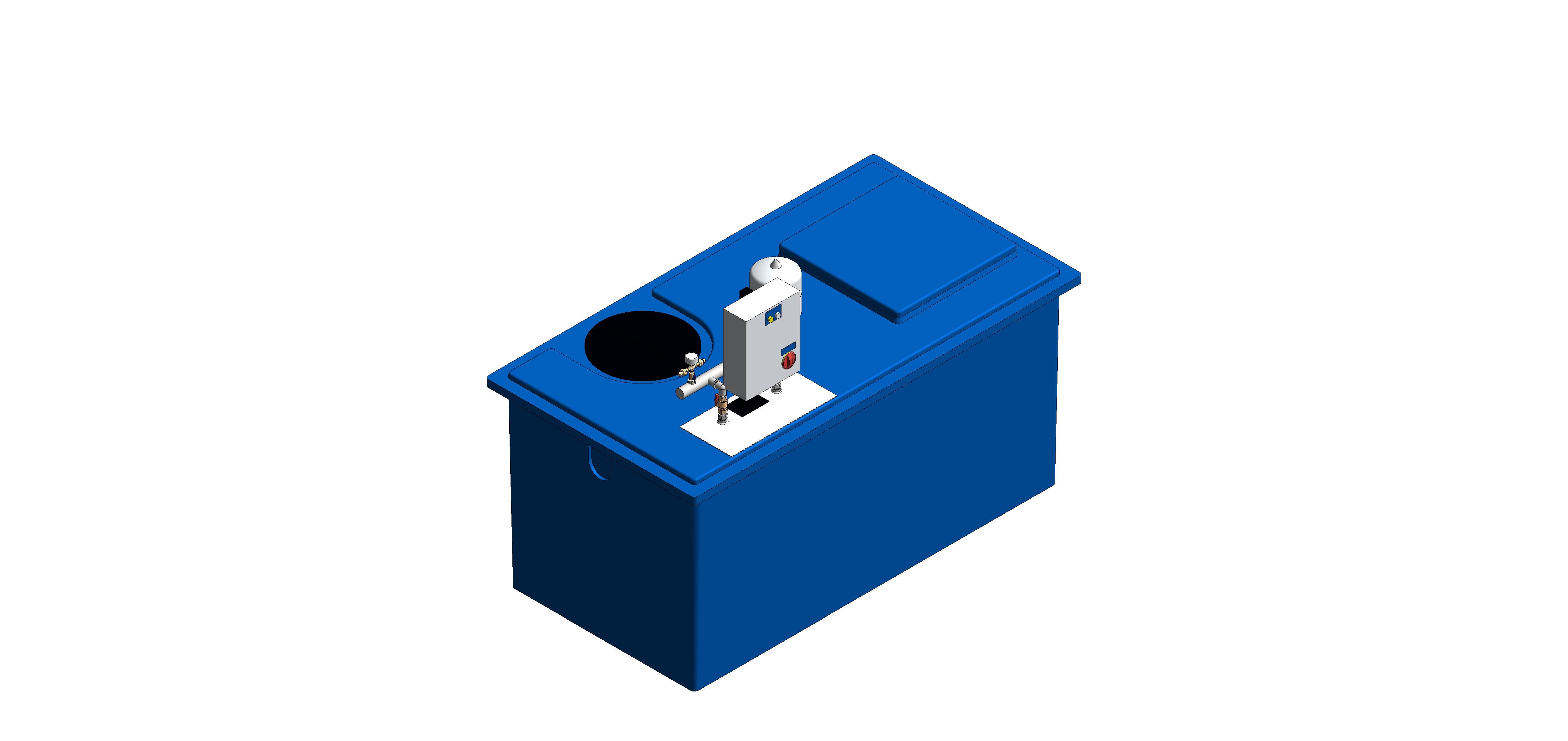 Product: PUK VARI TANK 2000 Litre Break Tank Water Booster Set