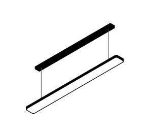 Product: Verso 1500 Office Pendant Surface Mounted