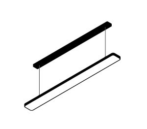 Product: Verso 1500 Pendant Surface Mounted