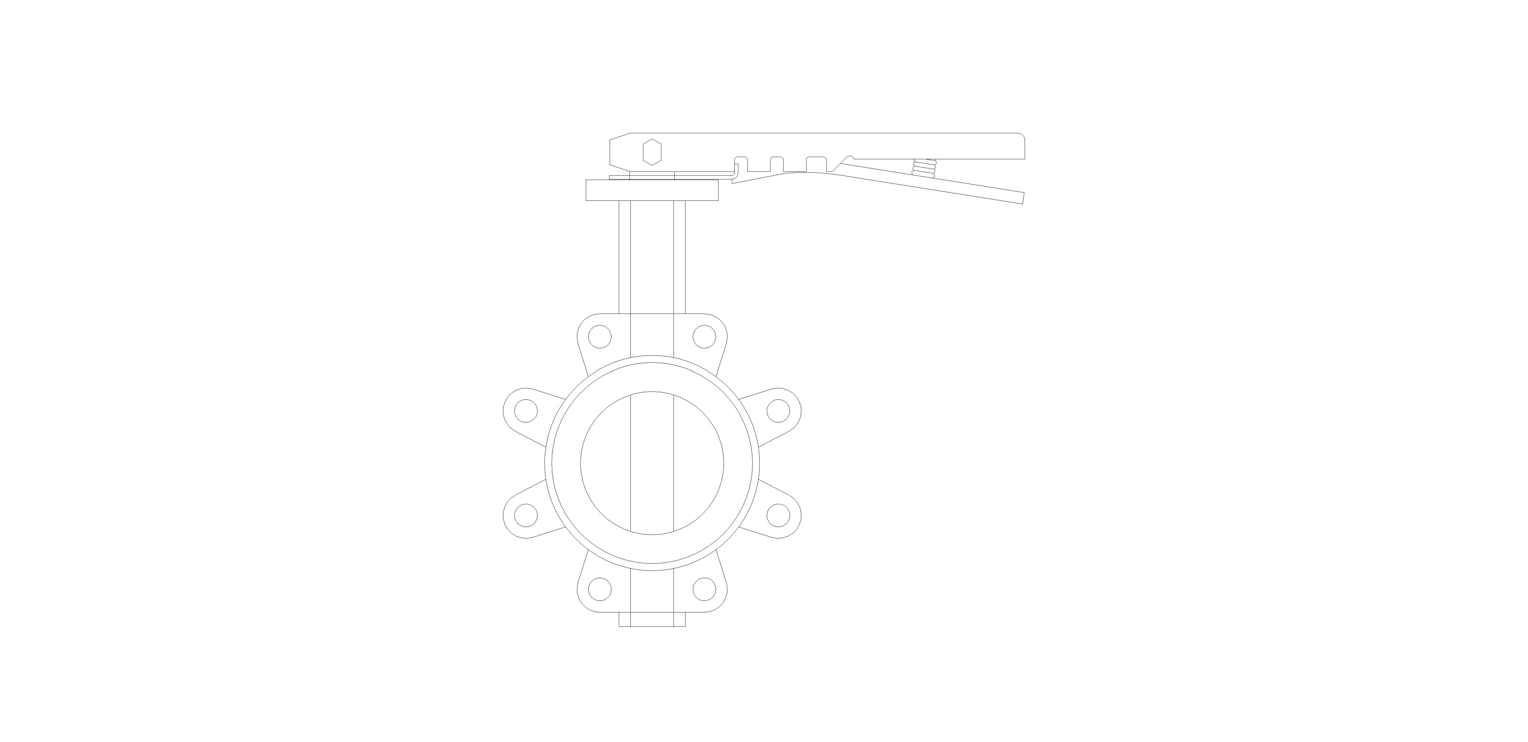 Product: BFIV302503 - Fully Lugged Butterfly Valve
