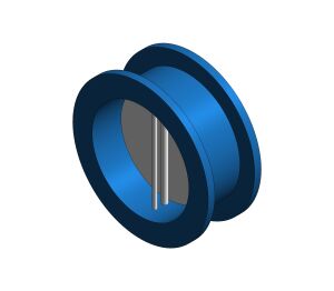 Product: CHCK303003 - Flanged  Double Door Check Valve