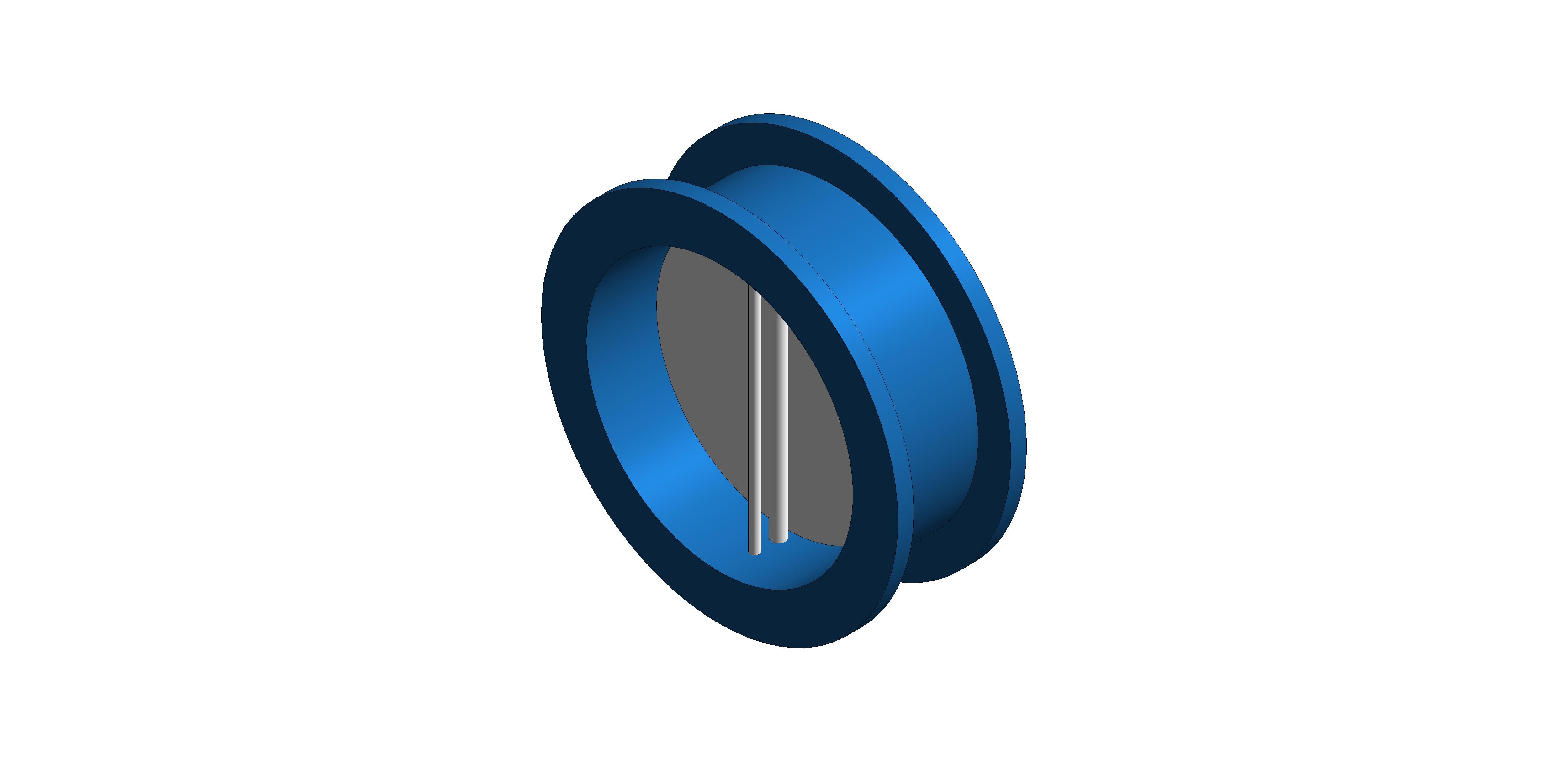 Product: CHCK303004 - Flanged  Double Door Check Valve