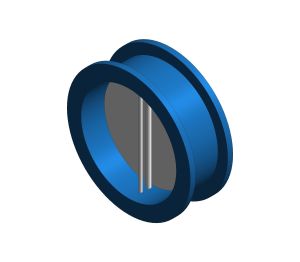 Product: CHCK303005 - Flanged  Double Door Check Valve