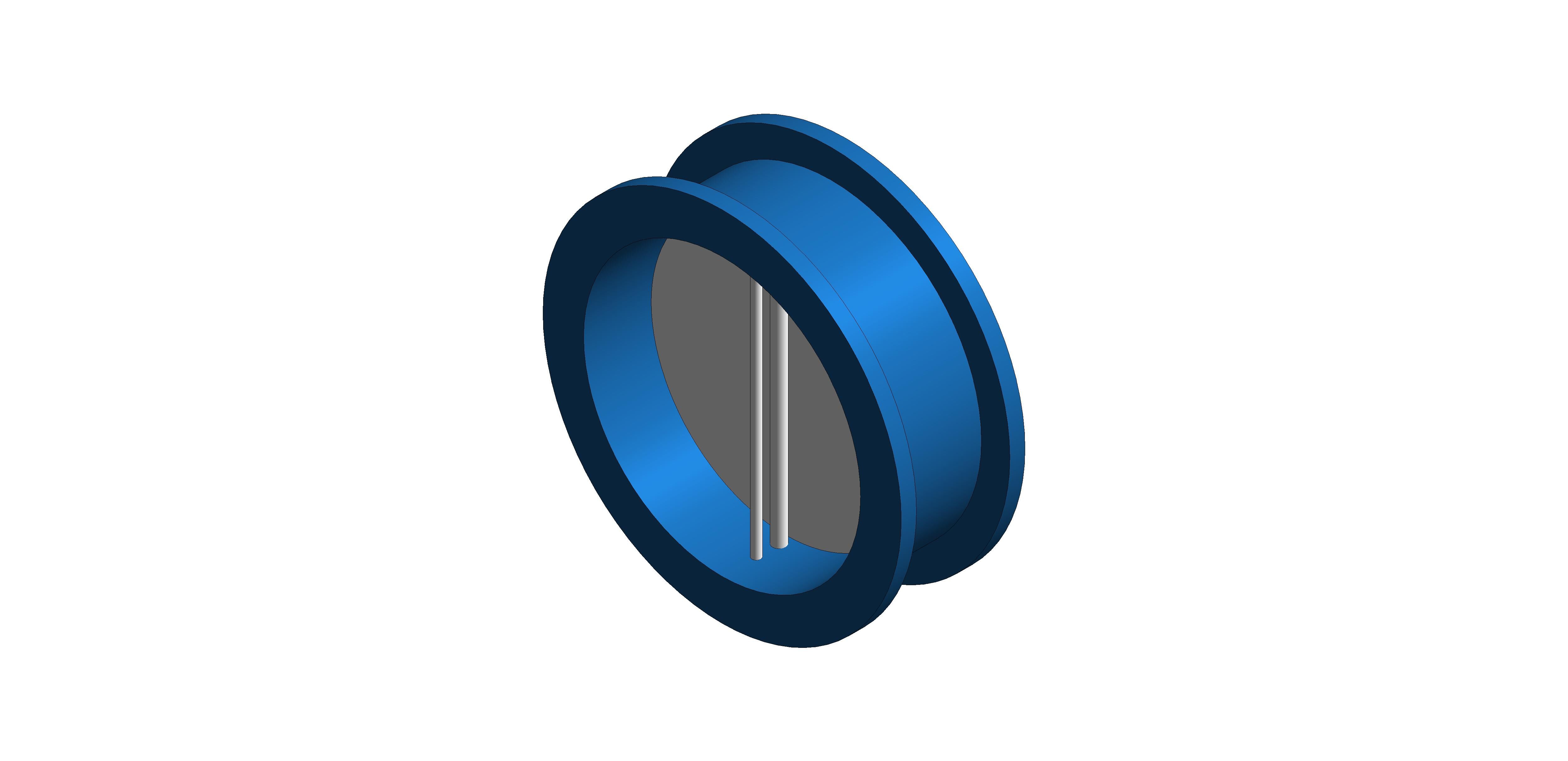 Product: CHCK303005 - Flanged  Double Door Check Valve