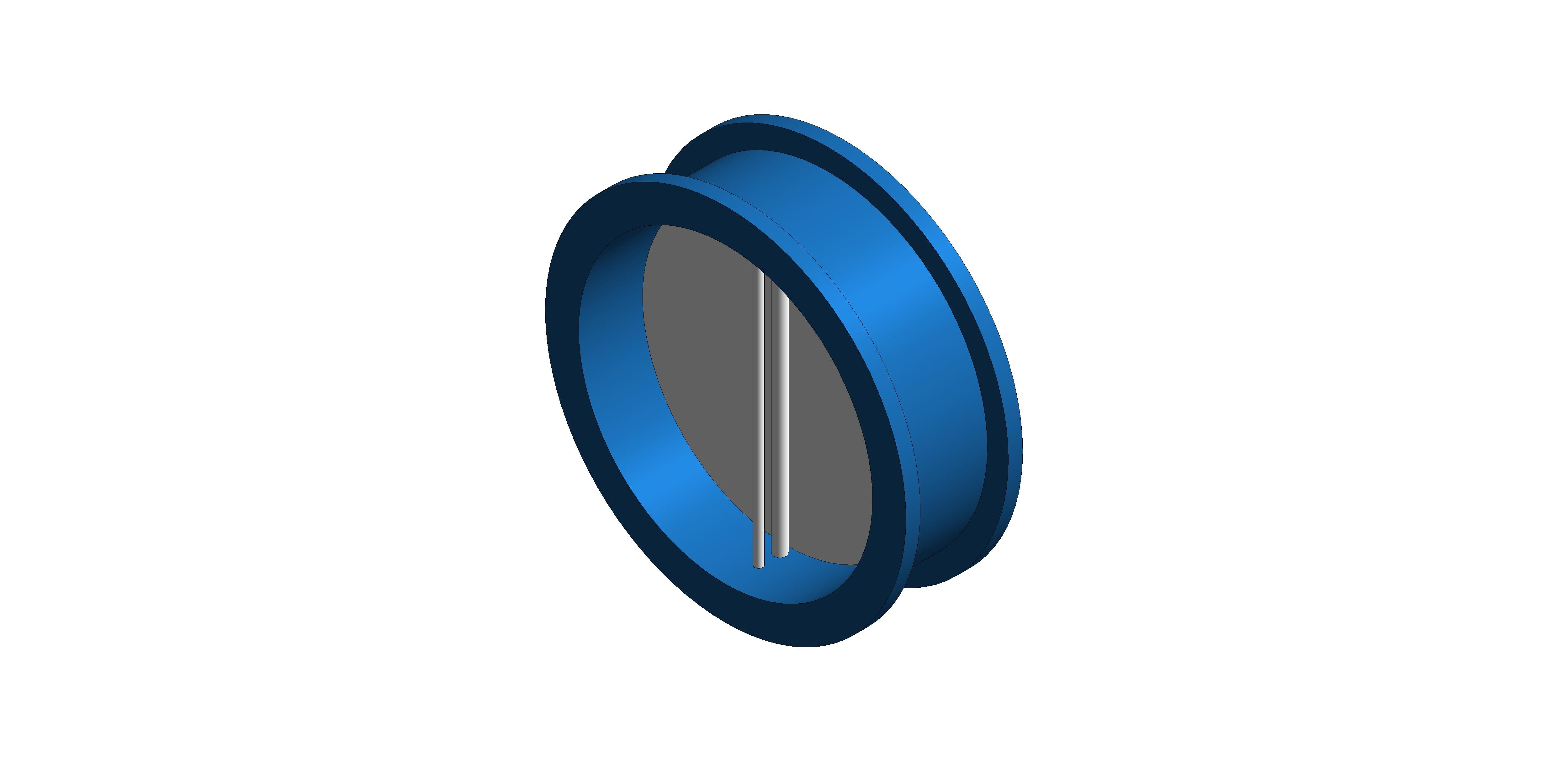 Product: CHCK403006 - Flanged  Double Door Check Valve