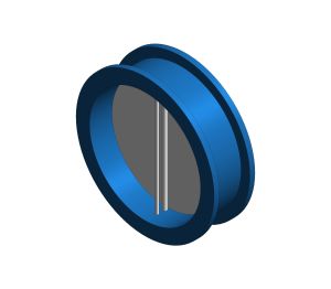 Product: CHCK403008 - Flanged  Double Door Check Valve