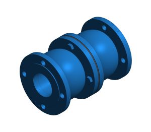 Product: FLOW303007 - Flanged  Double Check Valve