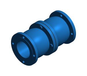 Product: FLOW303010- Flanged  Double Check Valve
