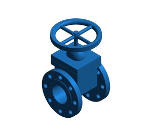 Product: GATE402002 - Flanged Gate Valve