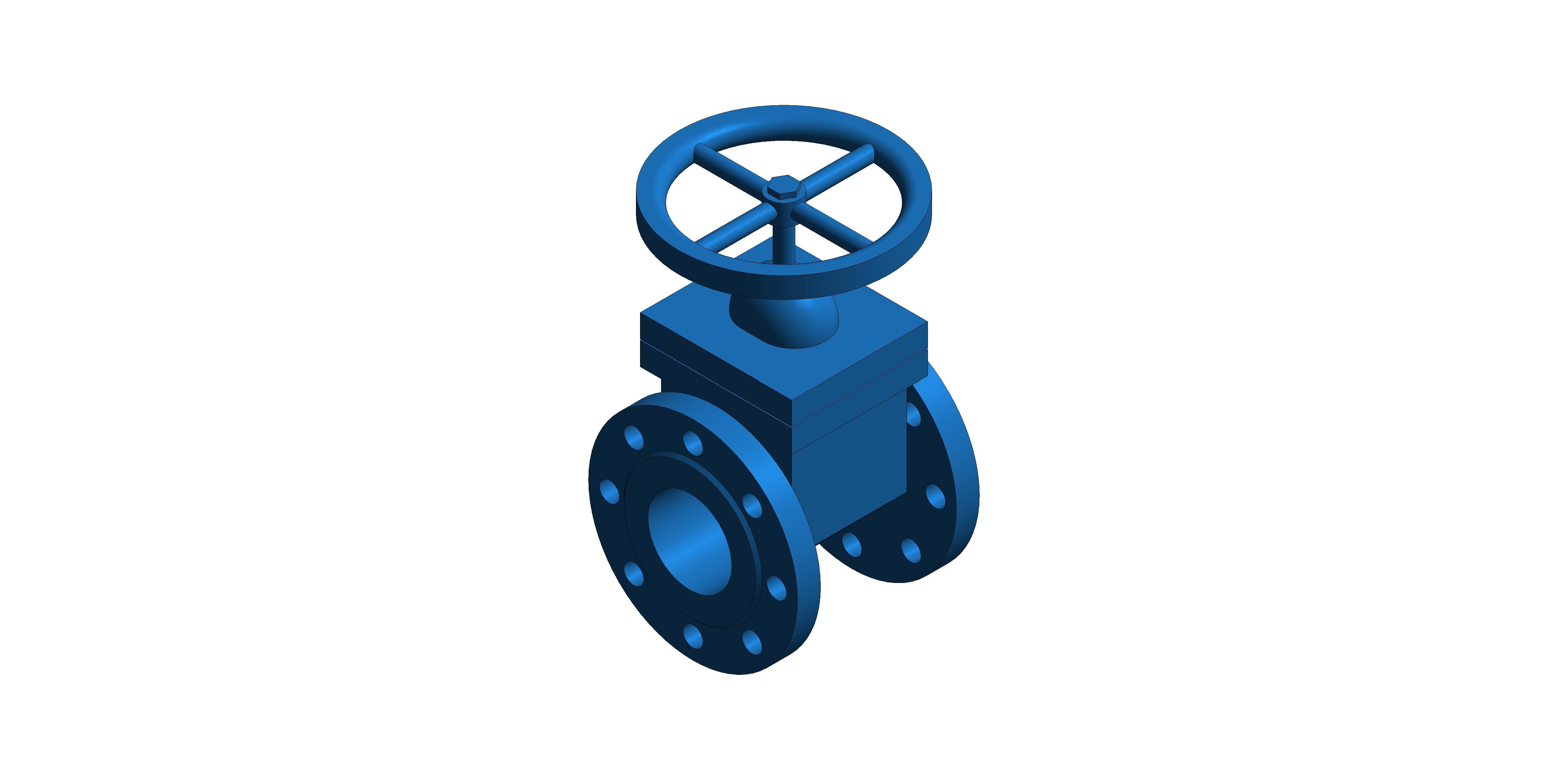 Product: GATE402002 - Flanged Gate Valve