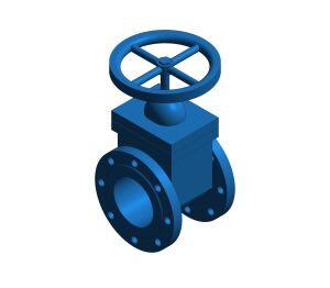 Product: GATE402004 - Flanged Gate Valve