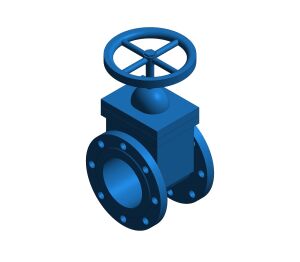 Product: GATE402005 - Flanged Gate Valve