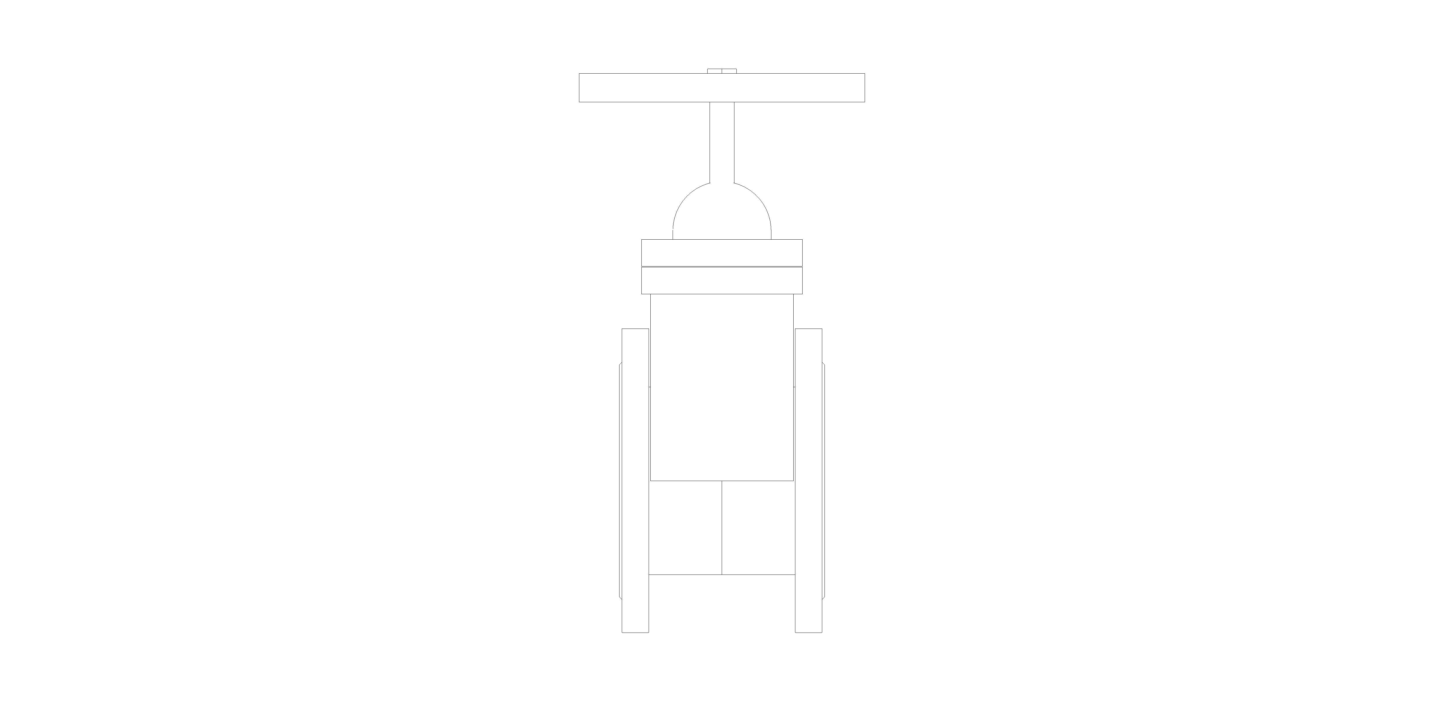 Product: GATE402006 - Flanged Gate Valve