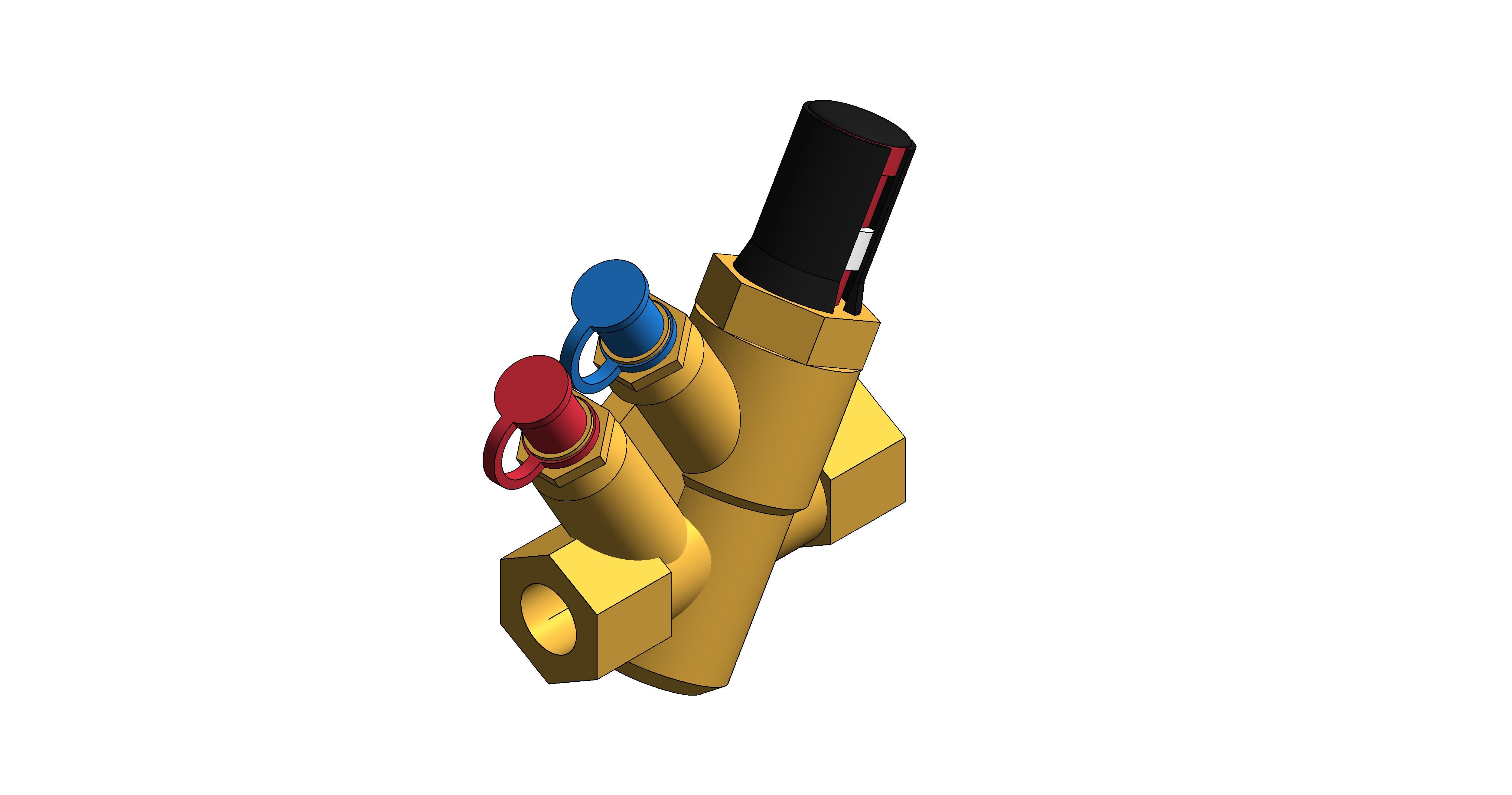 Product: Balancing Valve - pre-settable flow controller Kombi-VX (V5003FY)