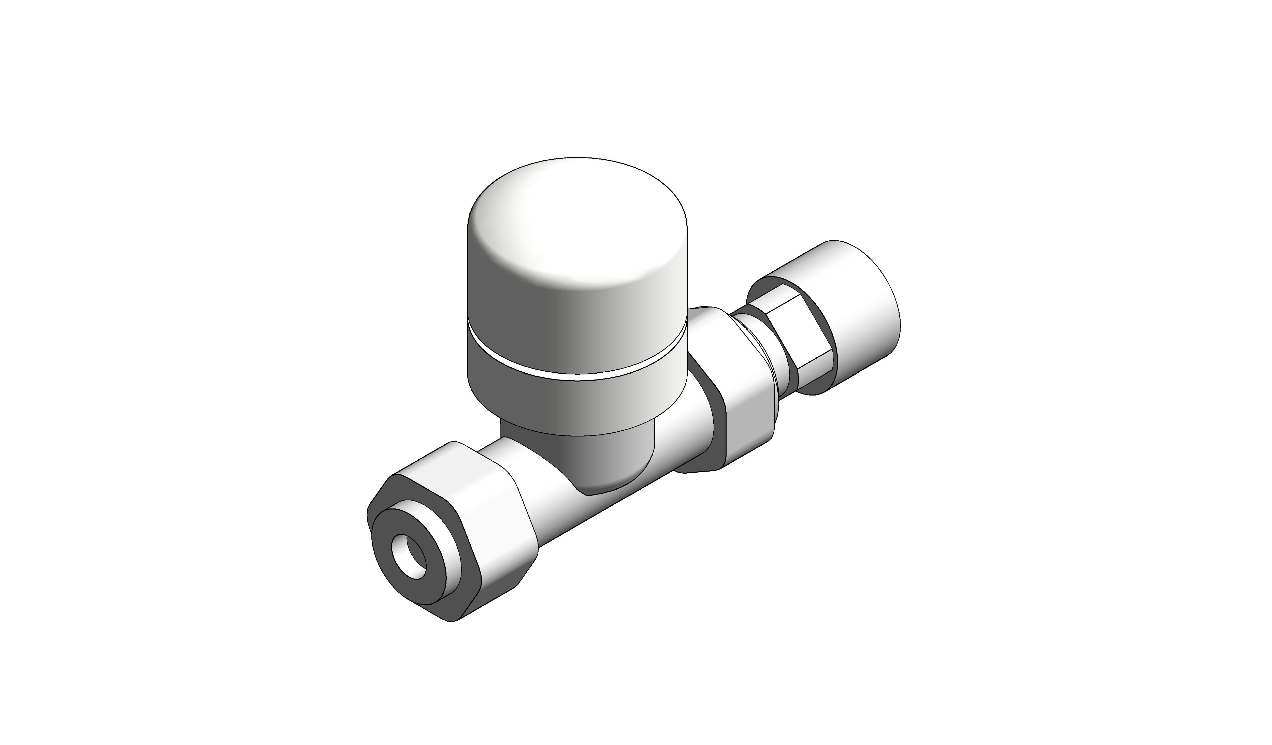 Straight Thermostatic Radiator Valve (VHL120) TRV