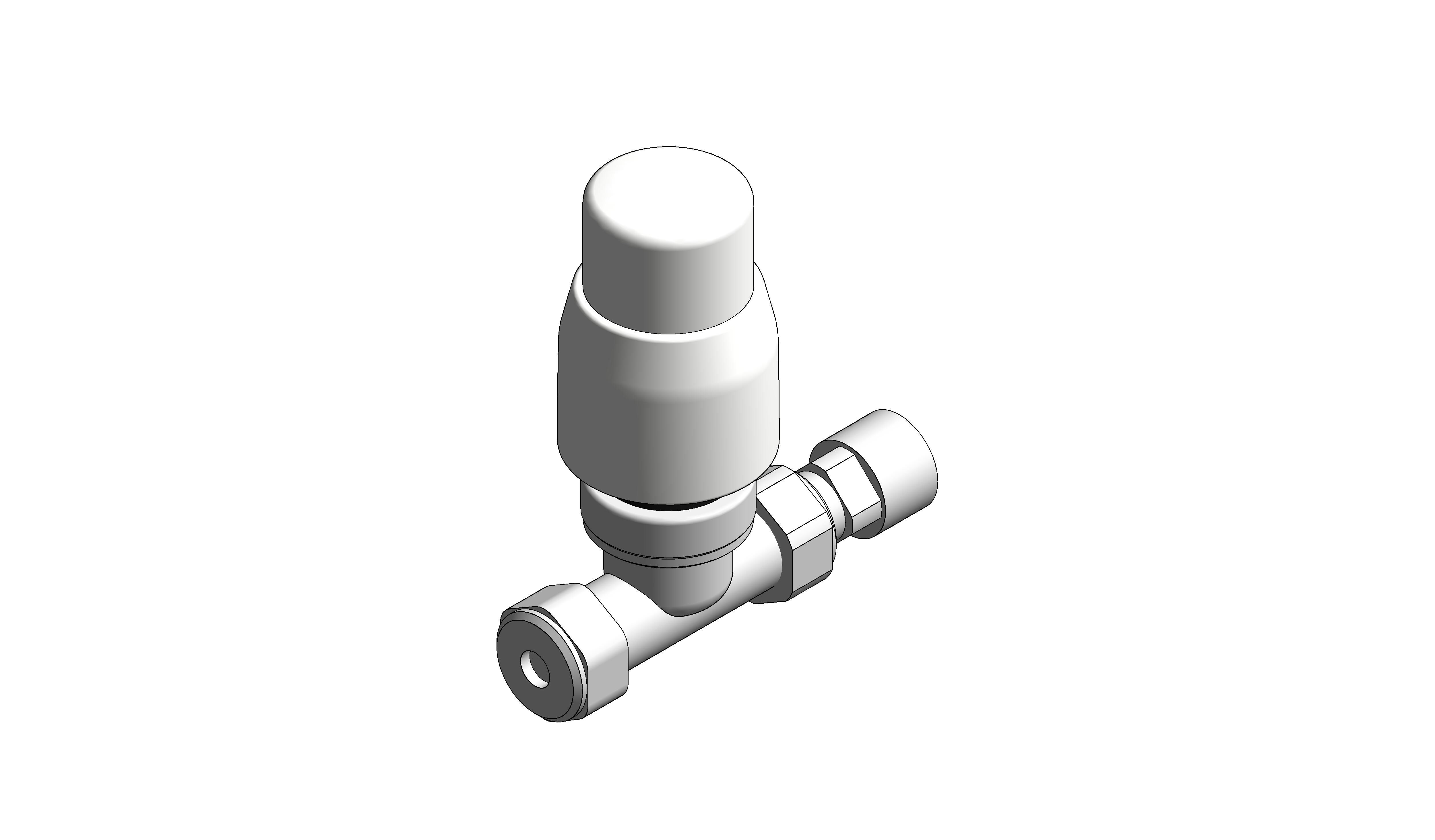 Straight Thermostatic Radiator Valve (VTL200) TRV