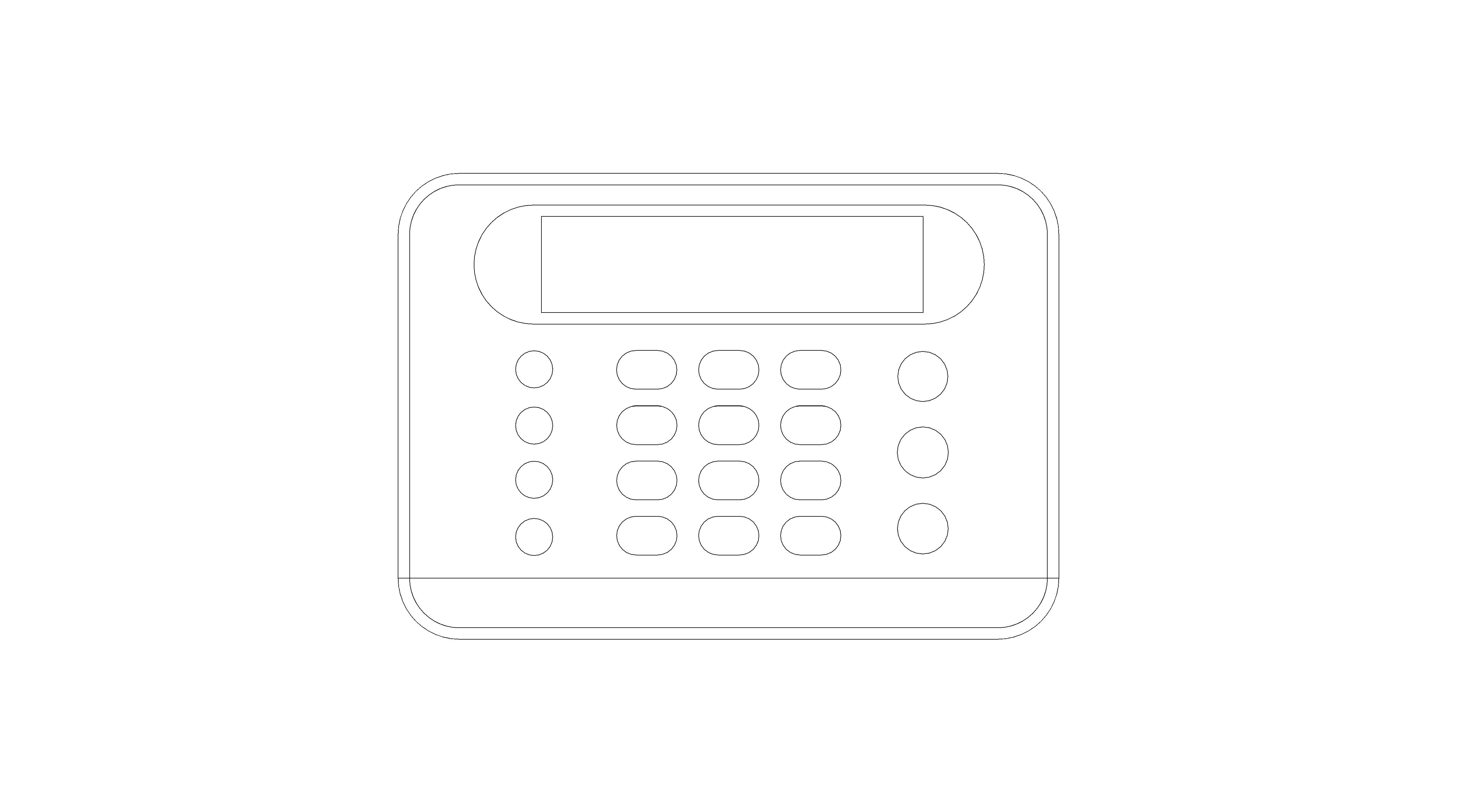 Product: VISTA Security System - Keypads
