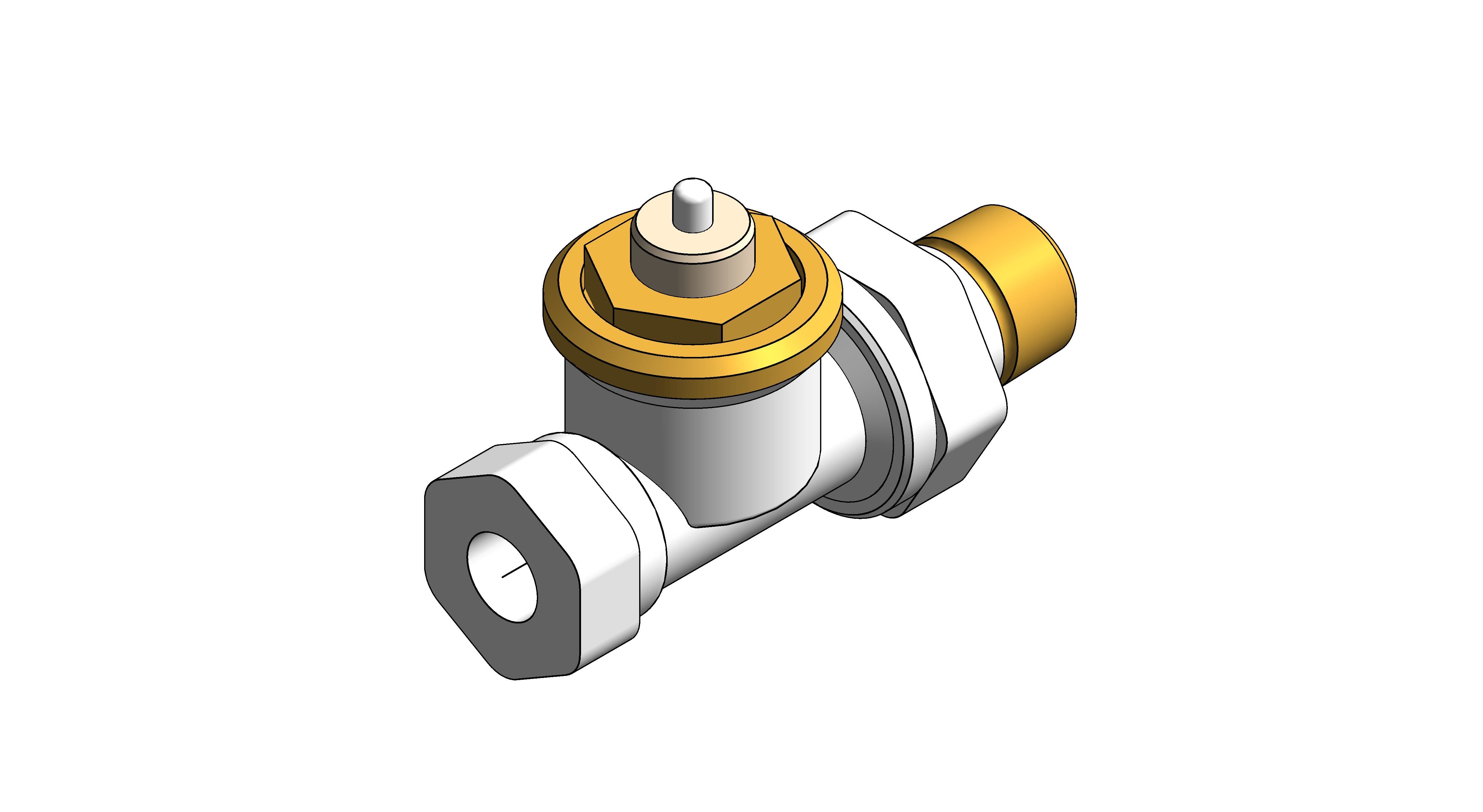 Product: Straight Thermostatic Radiator Valve (V2020D)