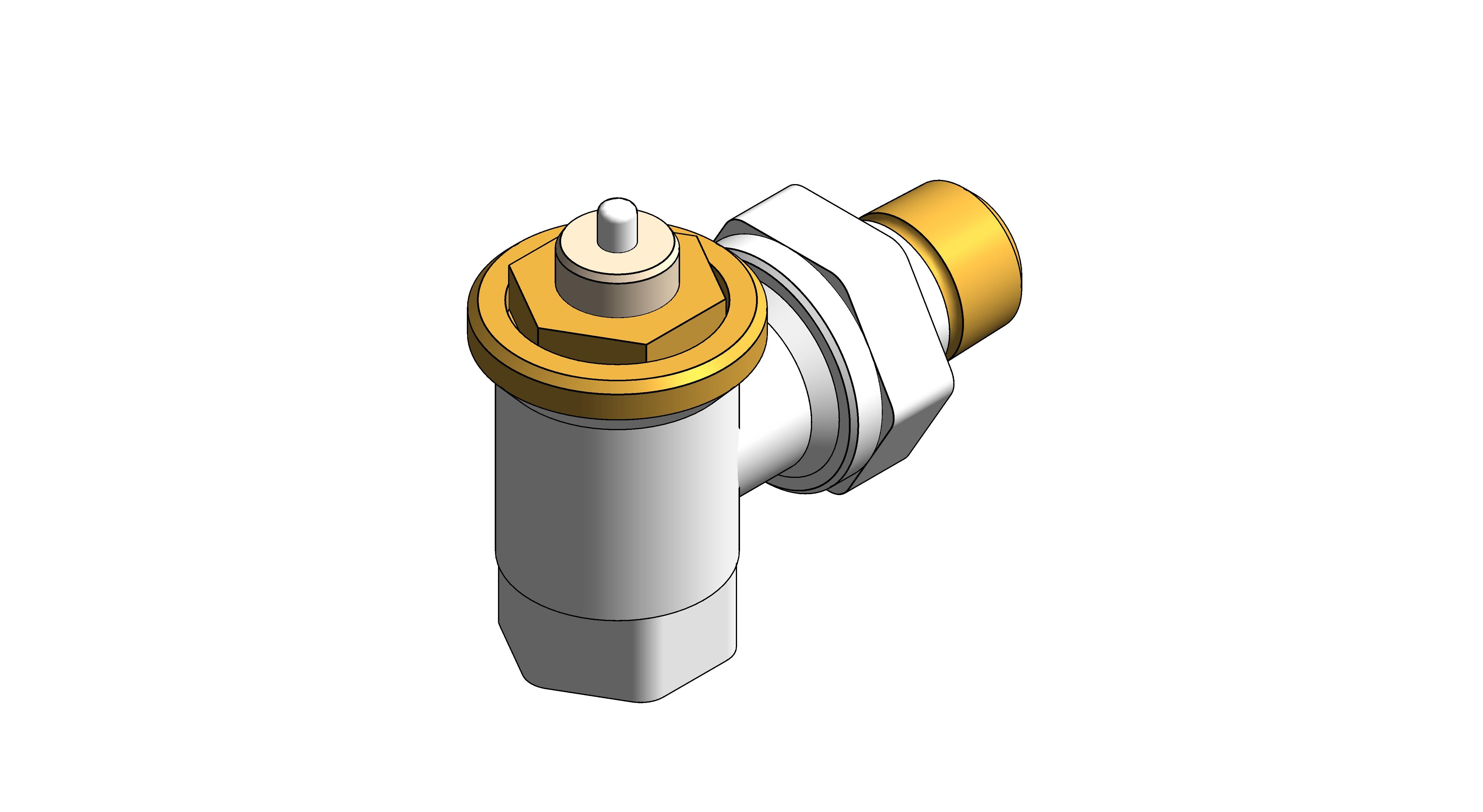 Product: Angled Thermostatic Radiator Valve (V2000E)