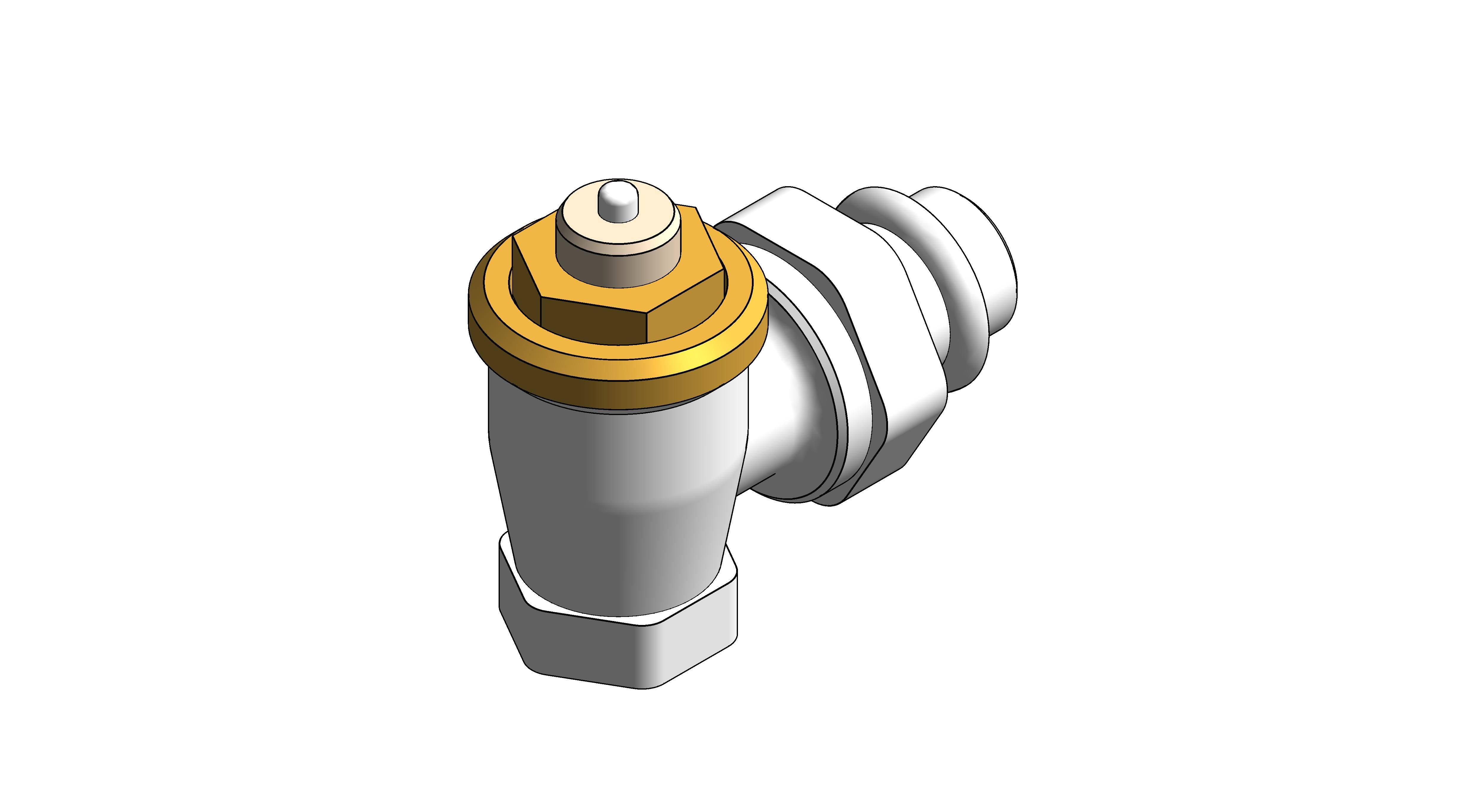 Product: Angled Thermostatic Radiator Valve (V2030E)