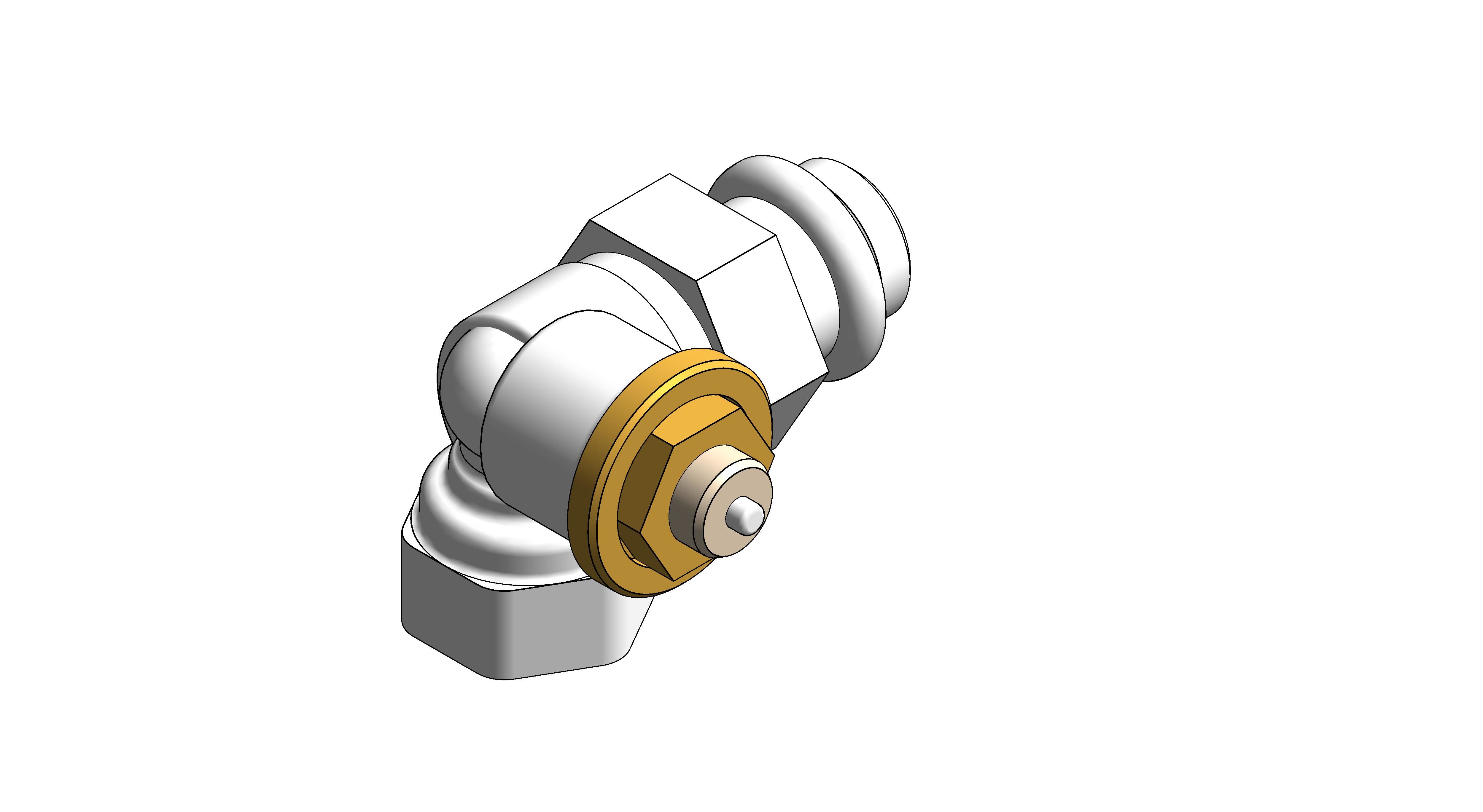 Product: Left Angled Thermostatic Radiator Valve (V2030L)
