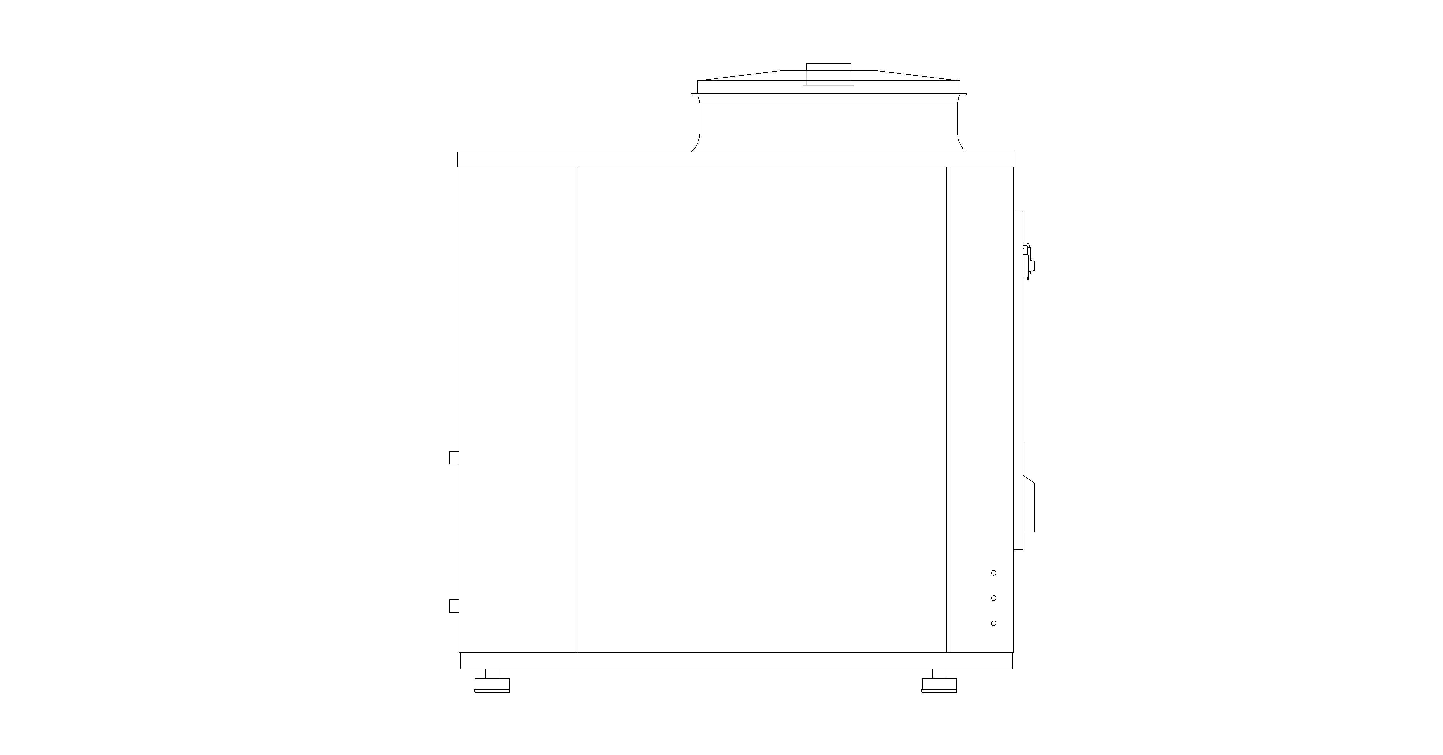 Product: HPHP 50-70 - Air/water inverter heat pump with axial fan