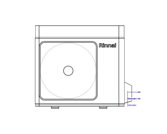 Product: HPi32 04-08 - Inverter monobloc heat pump