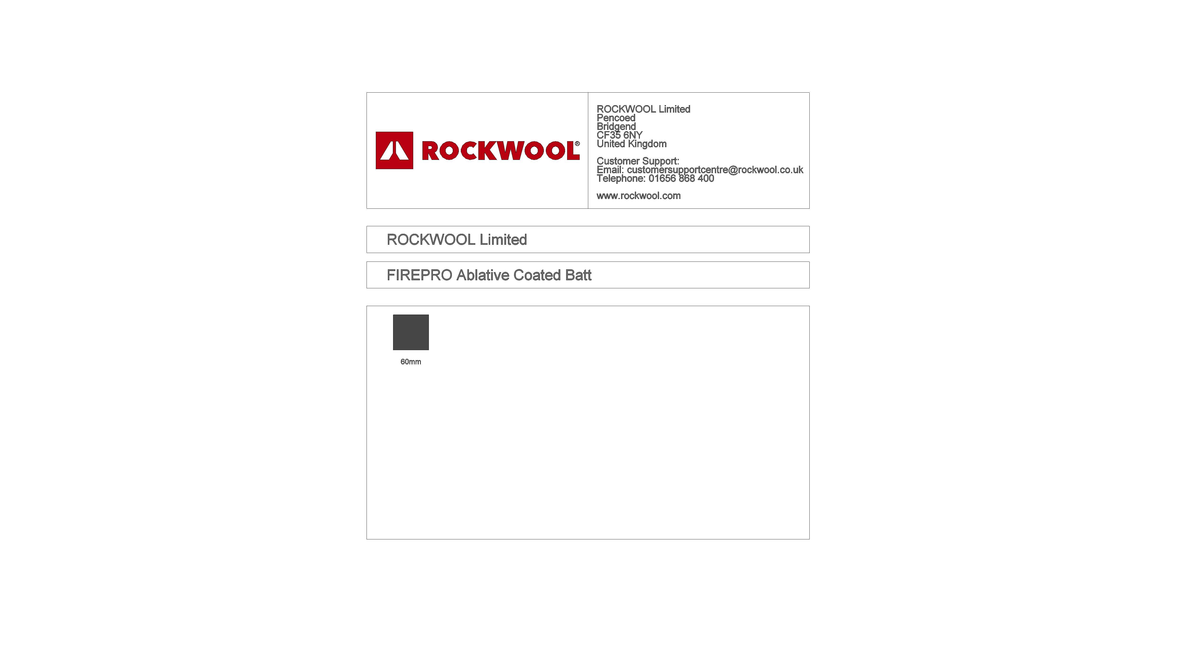 Product: Ablative Coated Batt