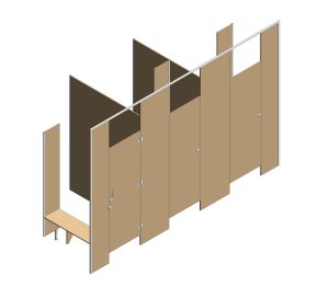 Image of Shower Partitioning | Floor Mounted