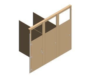 Image of Toilet Partitioning | Floating