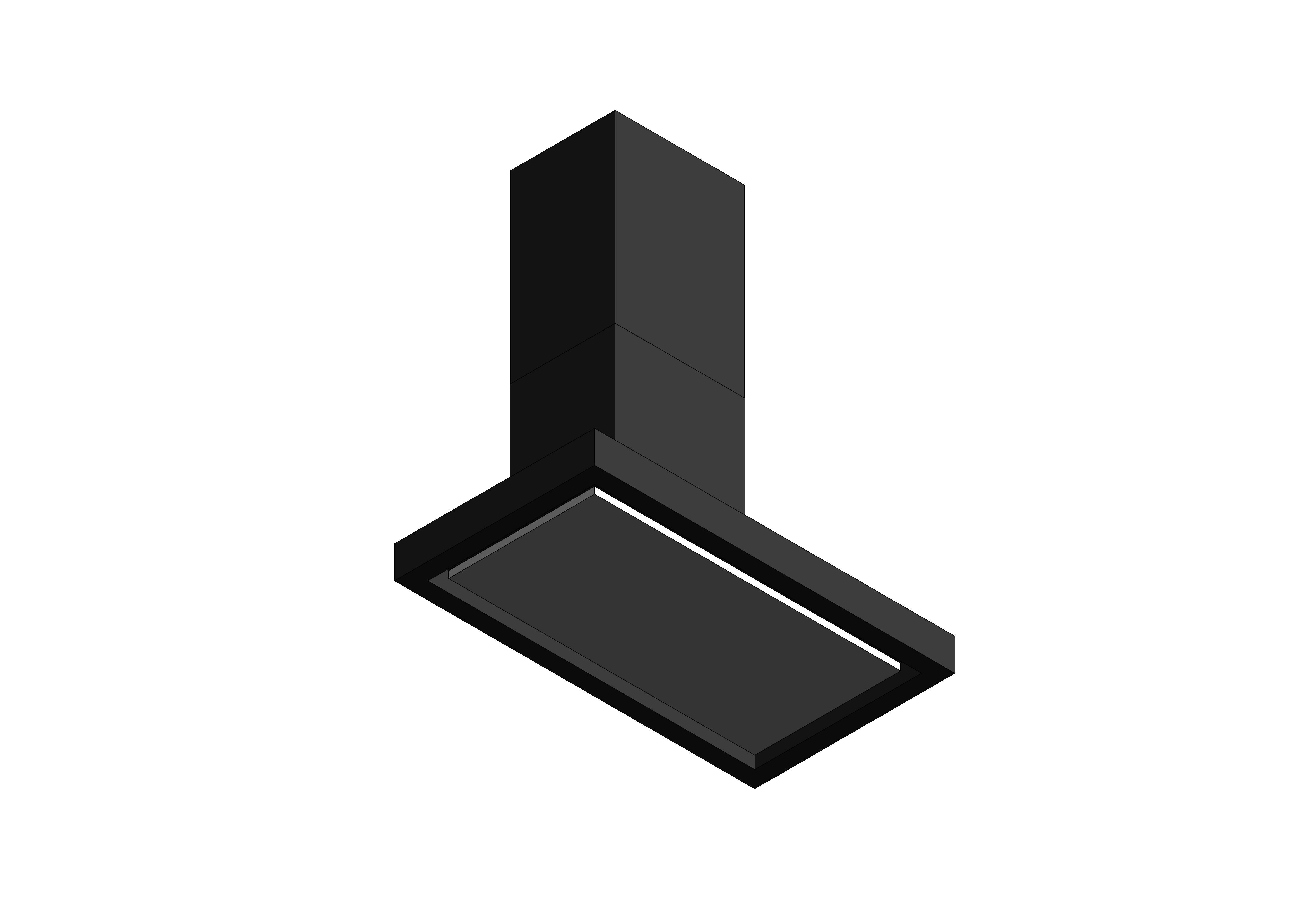 Image of Luna Wallmount Rangehood 900mm (Non-Silent) - SDLUNA-9