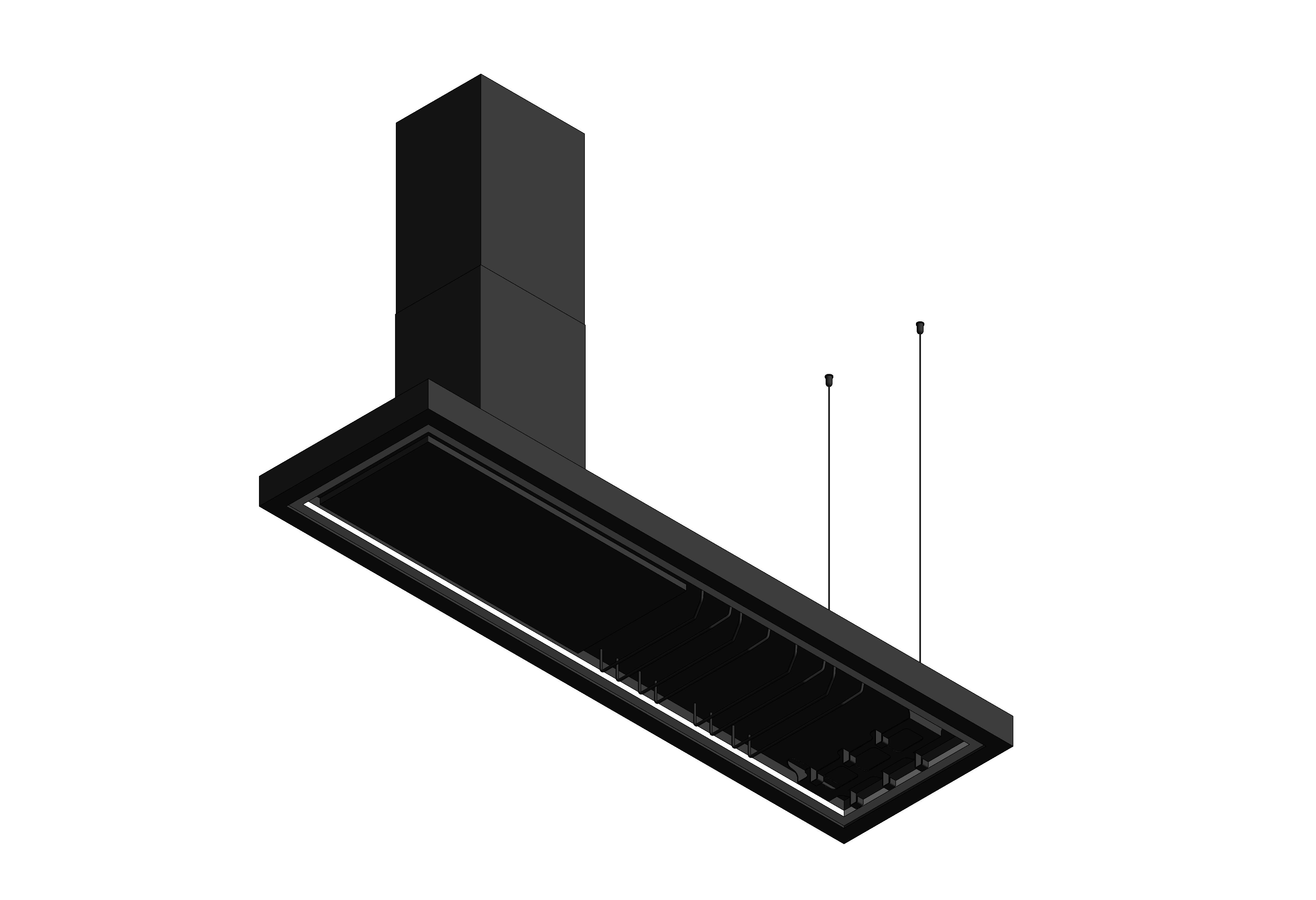Image of Nexus Island Rangehood 1800mm (Non-Silent) - SDNEXUS-18