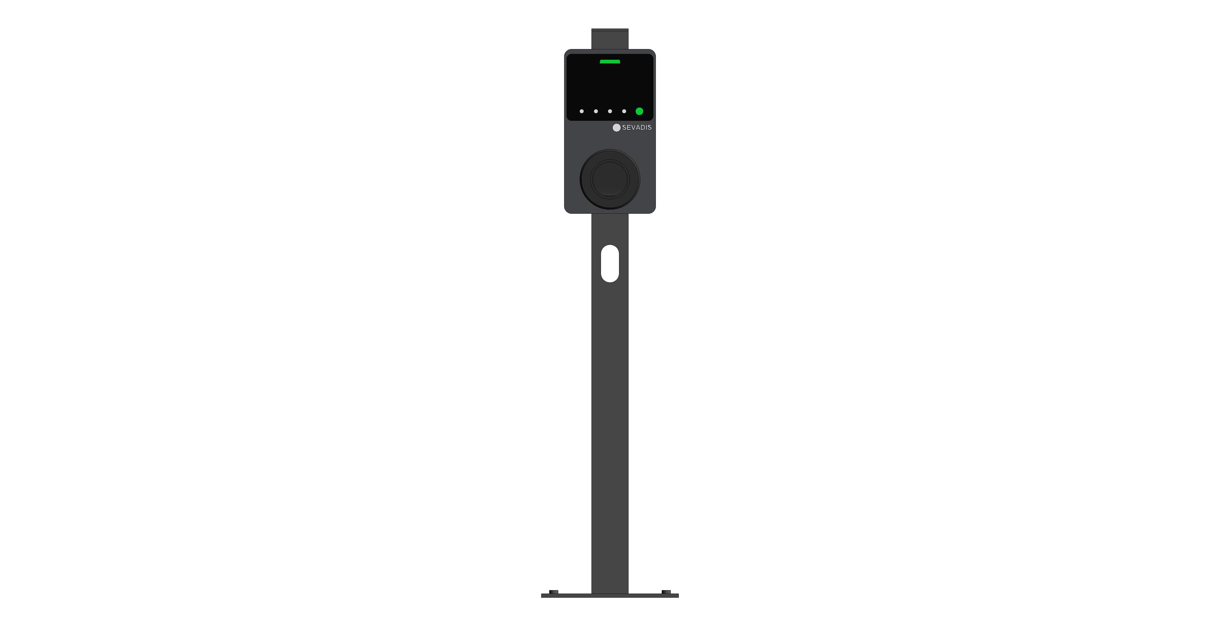 Product: MaxiCharger Universal Pedestal AC 7.4kW - Single