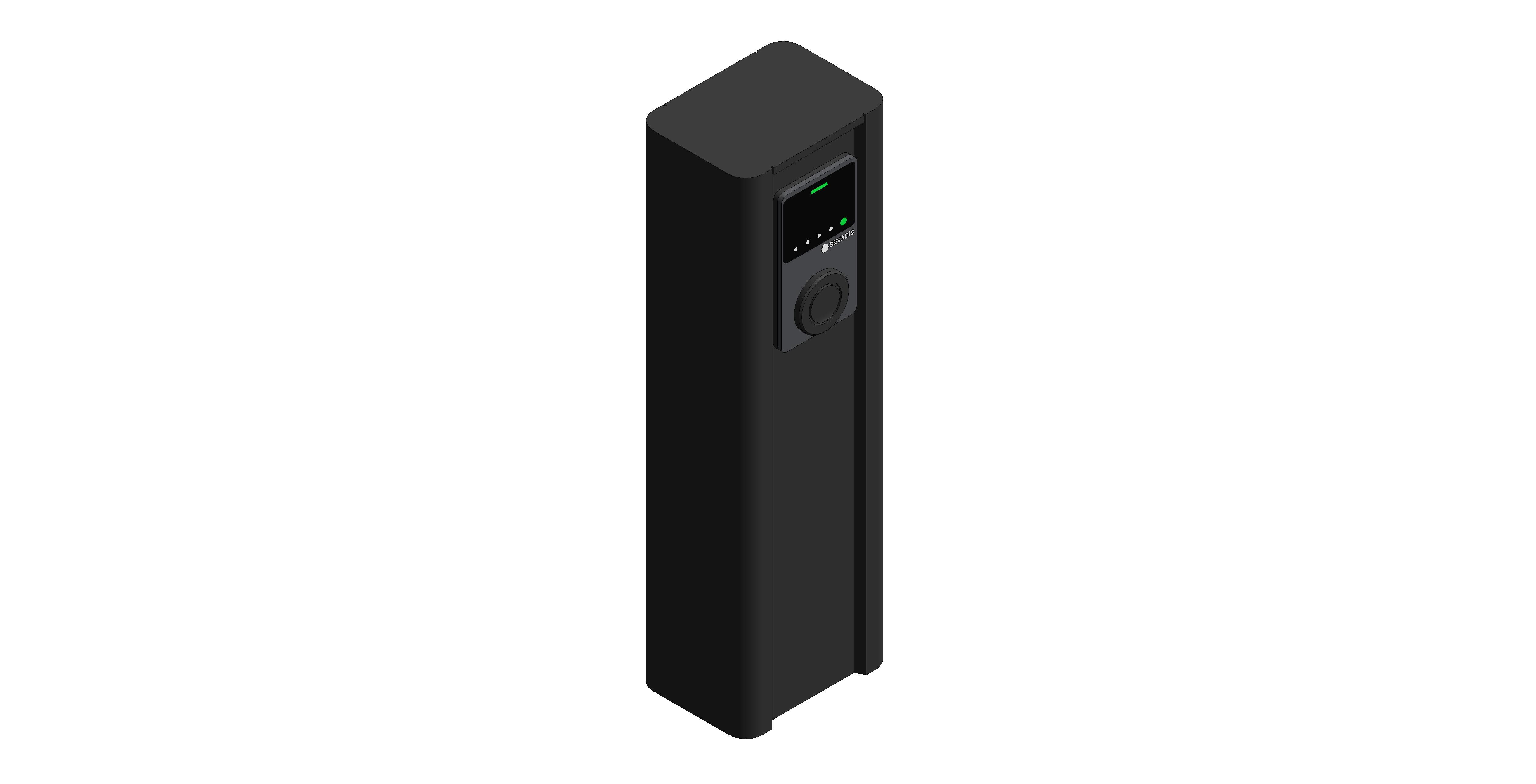 Product: MaxiCharger Project Pillar AC 7.4kW - Dual