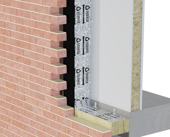 Products: SIDERISE EW | Cavity Barriers and Fire Stops for Masonry External Walls