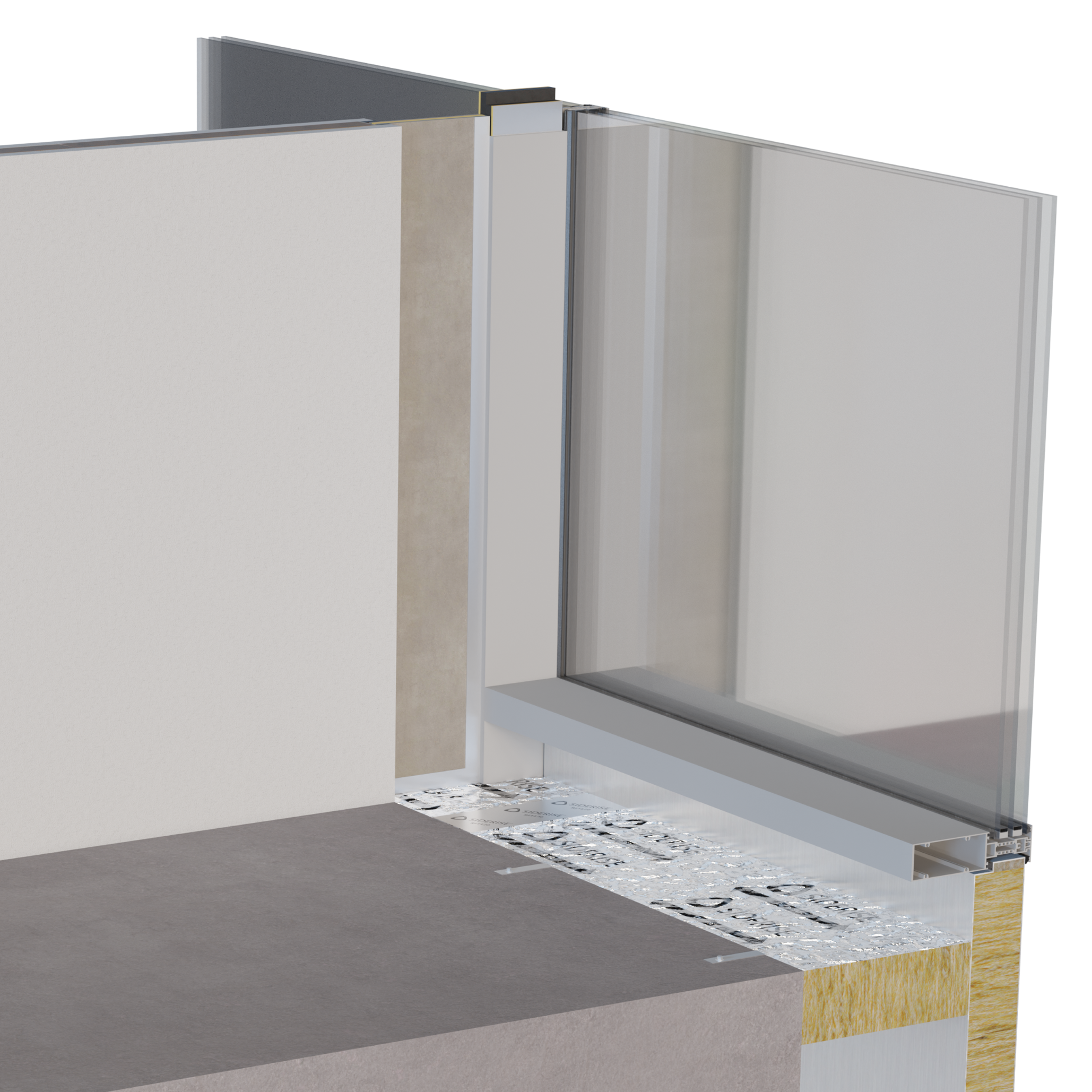 Product: SIDERISE MI | Mullion and Transom Acoustic Inserts for Curtain Walling